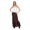 thumbnail image 4 of Forever 21 Women’s Lace Maxi Skirt with Tiered Hem Mid Rise Fit Elegant Casual Style, XS-XL, 4 of 6