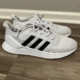 thumbnail image 2 of Ad-id-as Men’s Shoes 11.5 White Black Questar Flow Running Athletic Sneaker 28Y001, 2 of 6