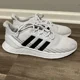 thumbnail image 2 of Ad-id-as Men’s Shoes 11.5 White Black Questar Flow Running Athletic Sneaker 28Y001, 2 of 6
