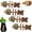 4pcs Catnip +Silvervine, variant on Catnip and Silvervine Chew Toy, Fish Bone Cat Dental Chew for Teething, Interactive Play and Daily Enrichment