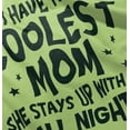 thumbnail image 5 of Funny Cool Moms Stay Up All Night Romper Boys or Girls Infant Baby Brisco Brands 24M, 5 of 7