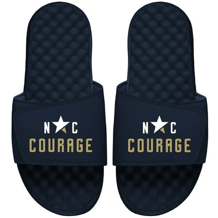 

Youth ISlide Navy North Carolina Courage Wordmark Logo Slide Sandals