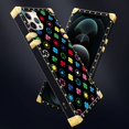 thumbnail image 4 of Yuning419 Funda Compatible Con Iphone 12 Mini Funda De Lujo Suave Tpu Y Parte Trasera De Pc Dura Para Niñas Y Mujeres Cubierta Protectora A Prueba De Golpes Colorido Amor Trébol De Cuatro Hojas, 4 of 5