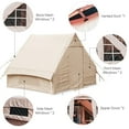 thumbnail image 4 of Tienda de campaña inflable impermeable para pesca, senderismo, caping, mochilero, 4 of 8