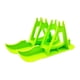 thumbnail image 5 of Juego de esquí deportivo para nieve, trineo de invierno, tabla de snowboard, soporte de estacionamiento estable Verde, 5 of 9
