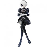 Anime NieR:Automata YoRHa A No.2 Type B Action Figure Noodle Stopper 2B 9S Sitting PosturePVC Model Collection Ornament Toy