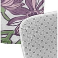 thumbnail image 4 of Simply Daisy 24" x 17" Plush Microfiber Purple Iona Bath Mat, 4 of 4