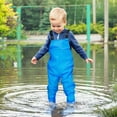 thumbnail image 4 of Children's Chest Waders Pvc Waterproof Pants For Outdoor Beach Play Fishing Kindergarten Activities, Lightweight Durable Fiber & Pvc Material With Anti-Dirty, 4 of 6