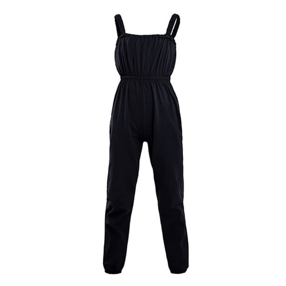 YM YOUMU Kids Latin Dance Pant Girls Warm Rompers Dancewear for Ballroom Tango Practice