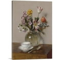thumbnail image 1 of ARTCANVAS Spring Flowers With a Cup And a Saucer 1865 Canvas Art Print by Henri Fantin-Latour - Size: 40" x 26" (1.50" Deep), 1 of 9