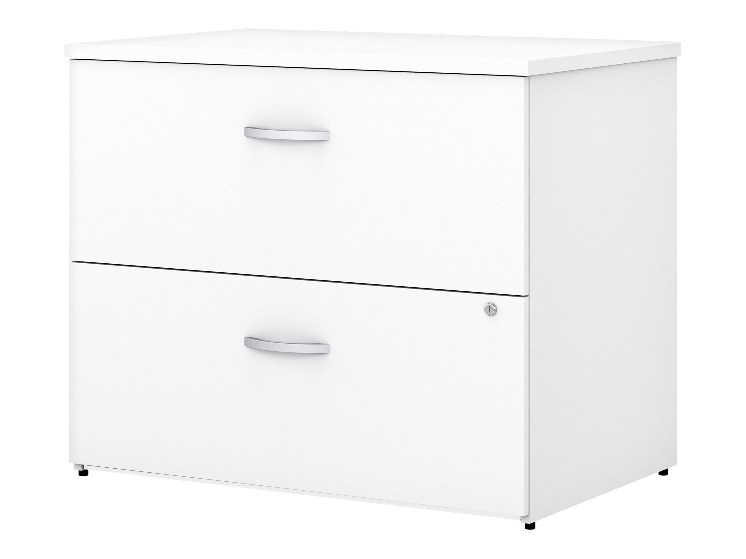 BBF Easy Office - Lateral filing cabinet - 2 drawers - laminated ...