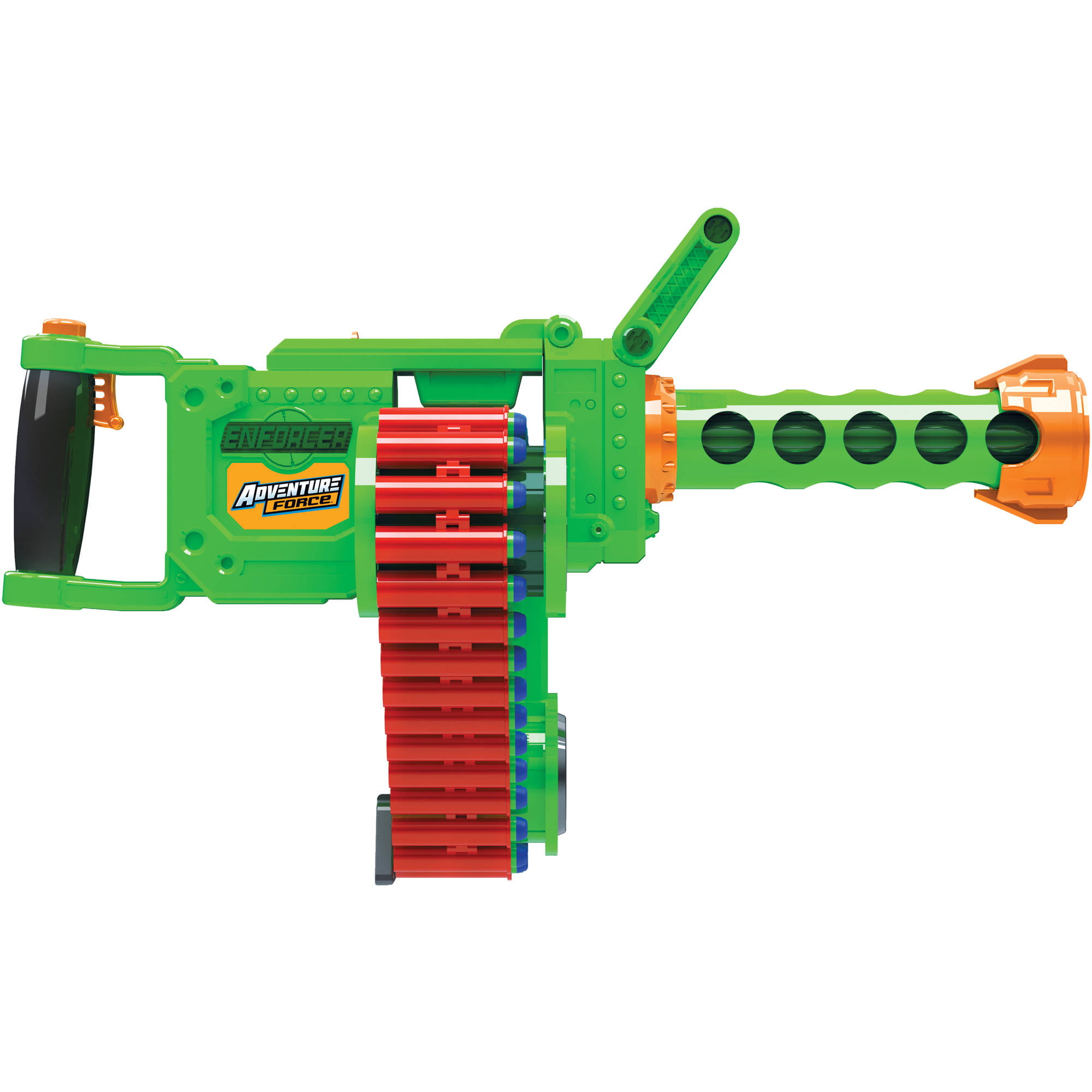 Machine Gun Motorized Automatic Belt Blaster Kids Toy Dart Nerf Ammo.