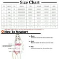 thumbnail image 3 of Tankini Bathing Suits for Women Two Piece Printed Swimsuits Loose Blouson Swim Top with Bikini Bottom Swimwear Pink 3XL, 3 of 4