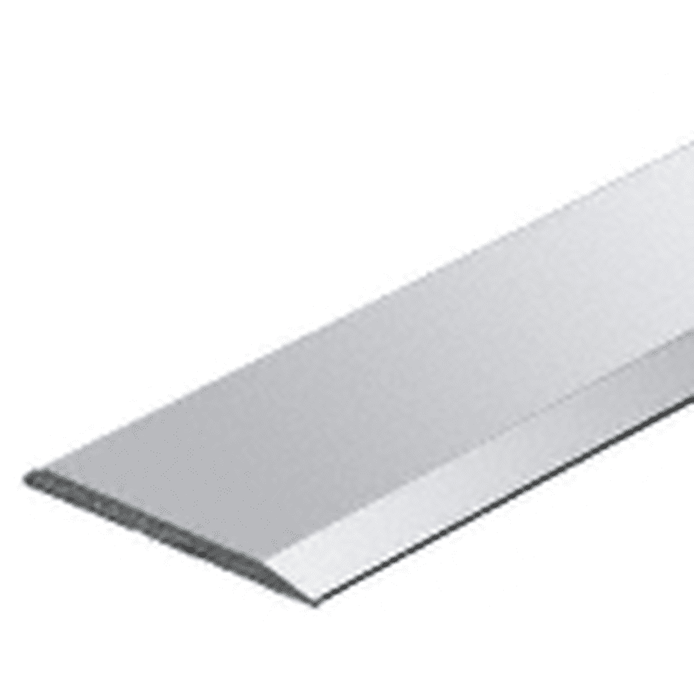CRL S625P Polished Aluminum 5/8" Flat Face Mirror Edge Molding