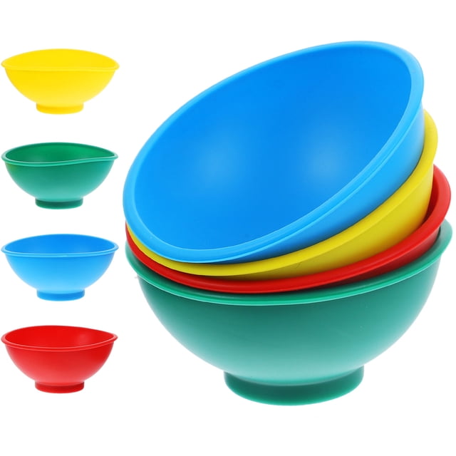 SEWACC 8pcs Baby Bowl Anti Falling Silicone Round Seasoning Bowl For Dining