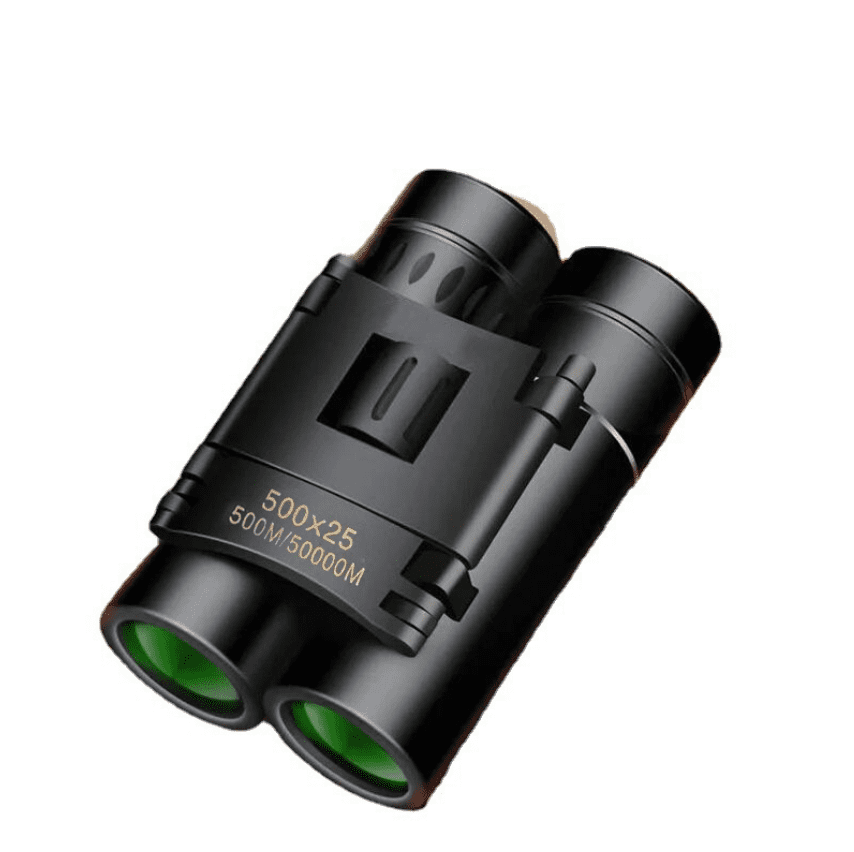 500X25 Zoom HD Binoculars Telescope Powerful Portable Folding Long-Distance Vision Hunting Outdoor Camping Sports