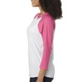 thumbnail image 3 of Unisex Triblend Three-Quarter Sleeve Raglan, 3 of 3