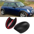 thumbnail image 5 of Broco Mini Cooper, Un par de visión trasera del coche Cap Fit cubierta del espejo for Mini Cooper R52 R50 R53 489 120 050 (Negro), 5 of 5