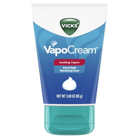 (4 pack) (4 pack) Vicks VapoCream, Soothing and Moisturizing Vapor Cream, 3oz Tube