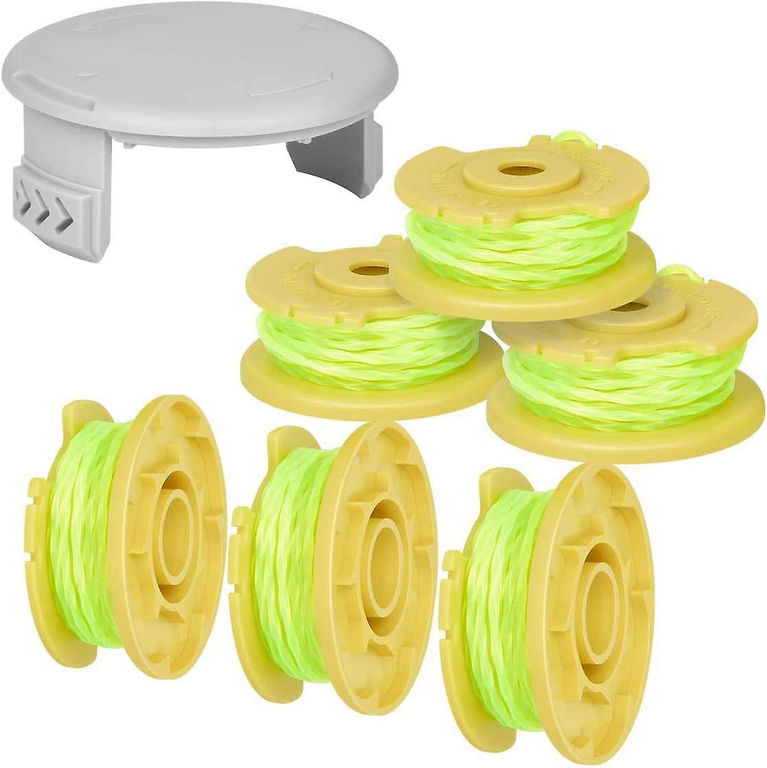 RYOBI AC80RL1 Schnurspule Für Kabellose Trimmer – Vorgewickelt, 0,2 Cm (0,080 Zoll), Kompatibel Mit 18V, 24V & 40V Auto-Feed Trimmern