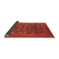 thumbnail image 2 of Ahgly Company Indoor Square Oriental Brown Industrial Area Rugs, 3' Square, 2 of 4