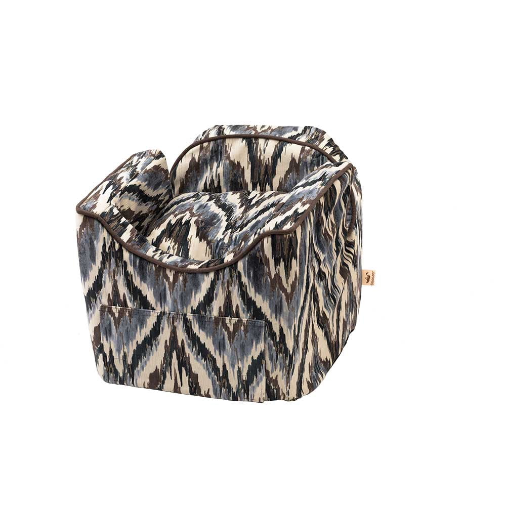 Snoozer Lookout II Dog Car Seat with Storage Tray, Medium, Tempest