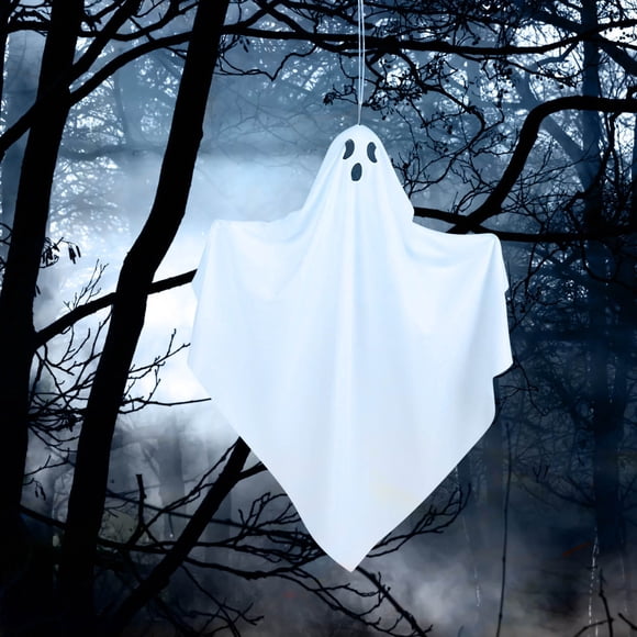 YIMWNYI Halloween Ghost Hanging Decorations, Outdoor Halloween Decor, Create Haunted Atmosphere, Perfect for Trick-or-Treaters, Add Thrill to Home Decor, Festive Ghost Decor