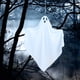 thumbnail image 3 of Decoraciones de Halloween, adornos de Halloween, regalos de Halloween. Pequeños fantasmas blancos espeluznantes para Halloween que cuelgan para decorar el patio, el porche, el interior y el exterior., 3 of 9