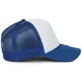 thumbnail image 3 of Outdoor Cap OCFOAM 5-Panel Foam Cap-White/Royal/Royal, 3 of 8