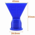 thumbnail image 2 of Wave Shape Silicon Cone For Caulking Spare Part Nozzle Spray Tip For Sealant Dispenser Syringe Acce, 2 of 5