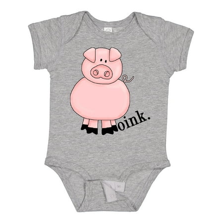 

Inktastic Pig-Oink Gift Baby Boy or Baby Girl Bodysuit