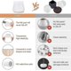thumbnail image 4 of Chair Leg Protectors,silicone Chair Leg Floor Protectors, 16 Pcs, 4 of 5