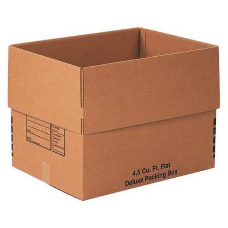 Partners Brand dpb Deluxe Packing Boxes 24 X18 X18 Kraft Pk10 Walmart Com Walmart Com
