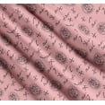 thumbnail image 3 of Soimoi Pink Cotton Cambric Fabric Hardware Tools & Text Decor Fabric Printed Yard 42 Inch Wide, 3 of 7