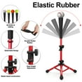 thumbnail image 3 of Baseball Batting Tee for Kids Extral Reinforce, Portable Softball Baseball Tees for Hitting, Adjustable Angel for Beginner, Easy to Assemble, Sturdy and Durable Frame, Batting Training Practice, 3 of 8