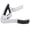 Silver, variant on Professional Quick Change Alloy Guitar Capo for Acoustic and Electric Guitar Ukulele Bass Banjo Violin, Dual-Unit 3.1 x 3.1 x 1.9 inches / 7.8 x 8.0 x 4.8 cm, Silver Tone