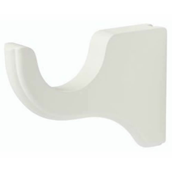 Kirsch Wood Trends Classics 3 1/2" Return Bracket for 2" Pole, White (MPN# 5503EG025)