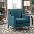 thumbnail image 3 of Picket House Furnishings Aster Accent Chair in Teal, 3 of 7