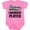 Raspberry, variant on Inktastic Future Lacrosse Player Boys Baby Bodysuit