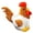 A, variant on A Plush Chicken Toy Stuffed Rooster Cute Animal Doll For Kids Home Decoration Gift