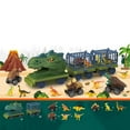 thumbnail image 4 of Dinosaur Car Toy Inertial Drive Pull Back Simulated Transport/Container Truck Dino Toy for Children, 4 of 10