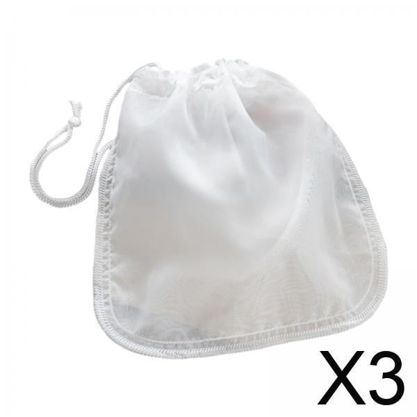Bolsa de filtro de malla,Bolsa de leche de nuez Bolsa de filtro de malla Colador de alimentos,Bolsa de filtro con cordón Bolsa coladora de nailon,Bolsa de filtro Bolsa de filtro de leche de