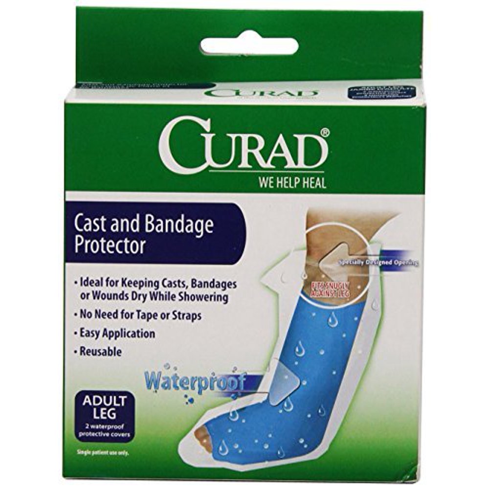 Curad Cast Protector Adult Leg, 2 Count