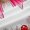 White Lightpink, variant on jejeloiu Bowtie Xmas Wreath Blackout Curtains (2-Pack,38x45),Pink Heart Red Berry,Ultra Soft Decor For Princess
