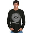 thumbnail image 5 of Eye Symbolic Celestial Spiritual Long Sleeve TShirt Men Women Brisco Brands X, 5 of 6