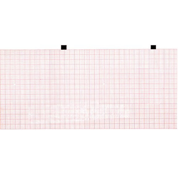 ECG Paper 90MM X 90MM X 360Sheets (Works for HELLIGE/Marquette, MAC 500, 22616702) (5)