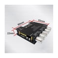 thumbnail image 3 of Módulo de placa amplificadora de potencia digital Bluetooth de 2.1 canales Amplificador de alta potencia de 50 wx2 + 100 w Altos/graves, 3 of 4