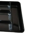 thumbnail image 3 of ACDANC Kitchen Drawer Organizer,27*17.6*3.5cm Multi-Purpose Cutlery Organizer Utensil Holder,Drawer Divider Space Saver Utensil Drawer Organizer,Black, 3 of 4
