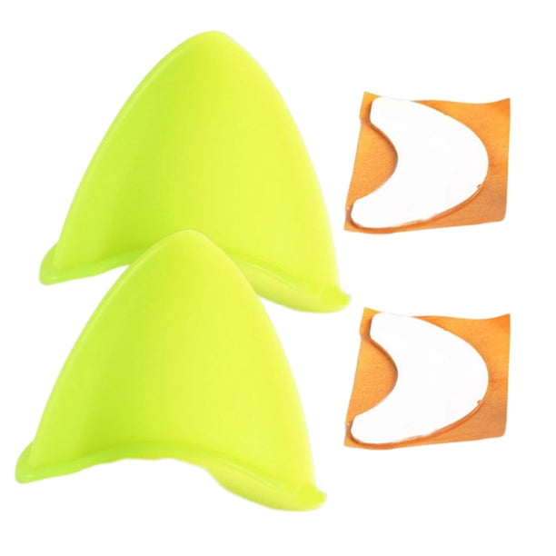 Bocina para casco, accesorios de decoración bonitos de moda, casco de motocicleta de seguridad compatible negro