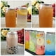thumbnail image 5 of FELTECHELECTR 10 botellas de jugo desechables de 330 ml, recipientes transparentes para agua y bebidas, ideales para fiestas., 5 of 6